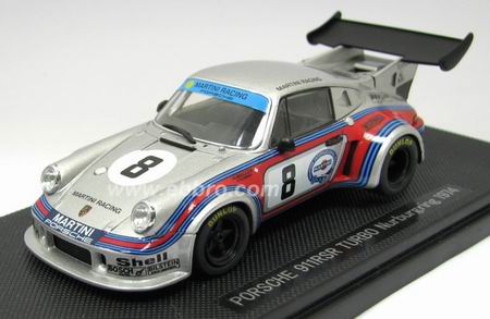 Модель 1:43 Porsche 911 RSR turbo №8 «Martini» Nurburgring