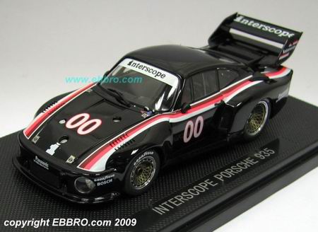 Модель 1:43 Porsche 935 №00 Interscope - black