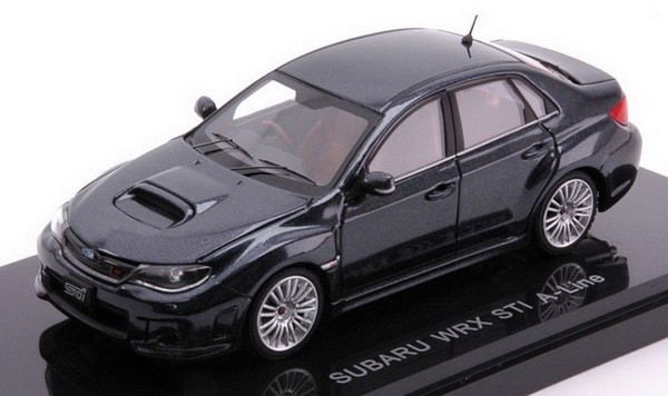 Subaru WRX STI A-Line (Metallic Black) 44398 Модель 1:43