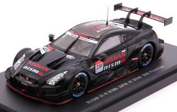 Модель 1:43 Nissan GT-R Nismo #230 SuperGT500 2020 Prototype - Matt Black Livery