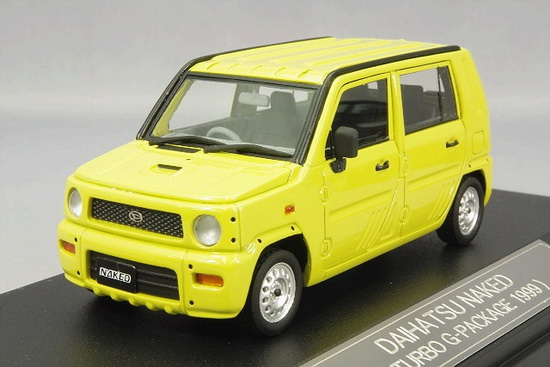 Модель 1:43 Daihatsu Naked Turbo G - yellow