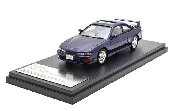 Модель 1:43 Nissan Silvia S13 K's Aero - blue