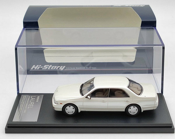Nissan Laurel 25TwinCam Medalist 1993 - White HS295W Модель 1:43