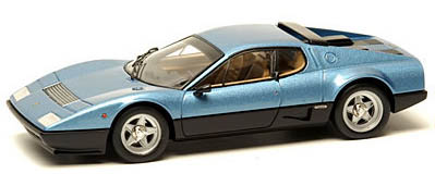 Модель 1:43 Ferrari 512 BB - light blue met/black