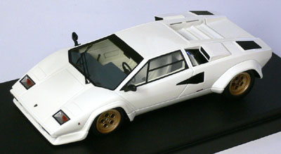 Модель 1:43 Lamborghini Countach LP 400S Standerd type (no - wing) - white