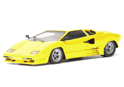 Модель 1:43 Lamborghini Countach LP 5000 Quattrovalvole - yellow(less wing)