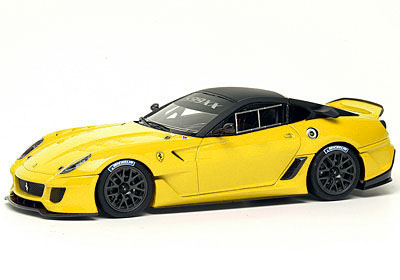 Модель 1:43 Ferrari 599XX Prototipo - yellow/black roof
