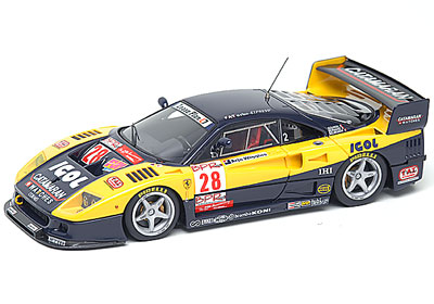 Модель 1:43 Ferrari F40 GTE №28 «IGOL» Ennea BPR Rd.7 Suzuka 1000km