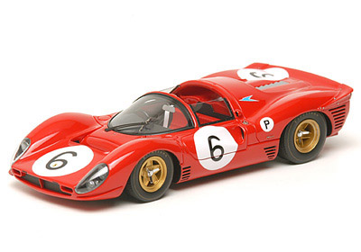 Модель 1:43 Ferrari 330P4 Spider S.E.F.A.C. №0860 BOAC500 Brands Hatch n.6