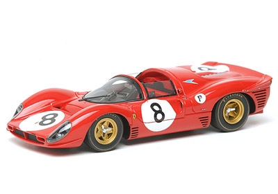 Модель 1:43 Ferrari 330P4 Spider S.E.F.A.C. №0858 BOAC500 Brands Hatch n.8