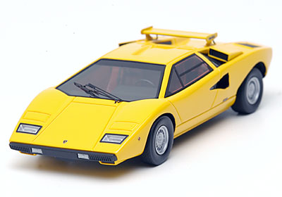 Модель 1:43 Lamborghini Countach LP 400 Wolf - with Wing Yellow