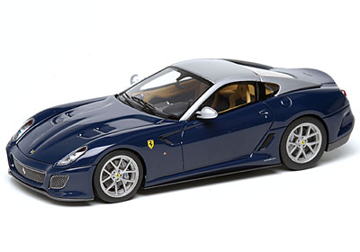 Модель 1:43 Ferrari 599 GTO - dark blue/silver