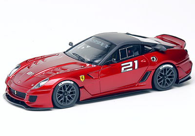 Модель 1:43 Ferrari 599XX 599XX Program №21 - red met