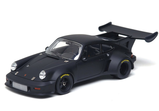 porsche 911 carrera rsr turbo street version - matt black EM288E Модель 1:43