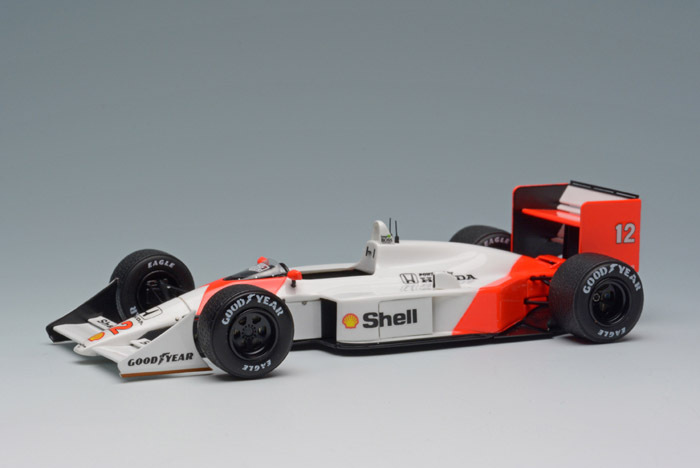 Модель 1:43 McLaren Honda MP4/4 №12 Monaco GP Practice (Ayrton Senna)