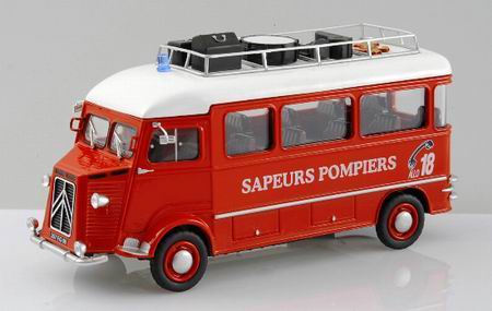 citroen type h pompiers-transport de troupe/fanfare 101248 Модель 1:43