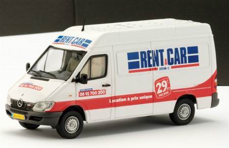 mercedes-benz sprinter «rent a car» 113078 Модель 1:43