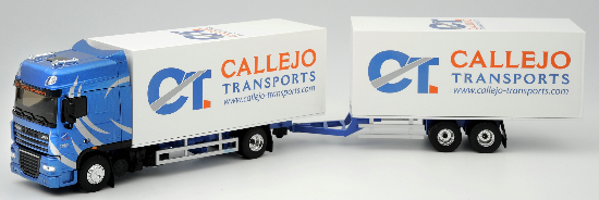 Модель 1:43 DAF XF 105.510 Autoporte «Callejo Transports»