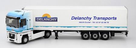 renault magnum semi frigo sr2 delanchy transports 114208 Модель 1:43