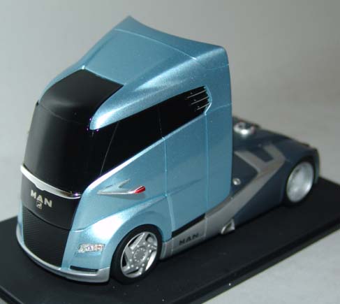 man concept s truck - blue met 114278 Модель 1:43
