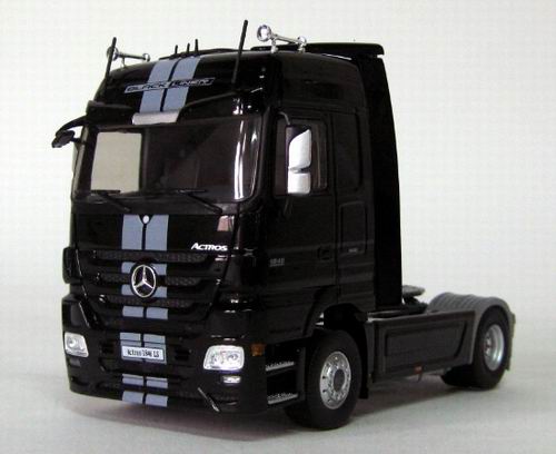 mercedes-benz actros 1846ls mp3 truck - blackliner 114389 Модель 1:43