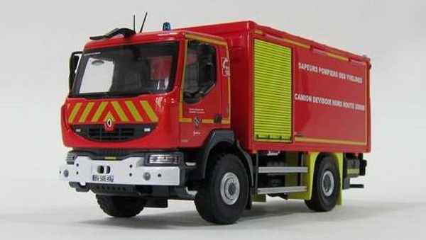 Модель 1:43 Renault Midlum 270 DATT 78 (пожарный)