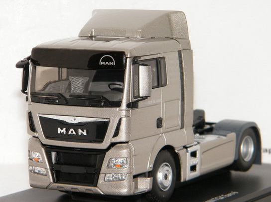 man tgx euro6 lx (седельный тягач) - grey met 115120 Модель 1:43