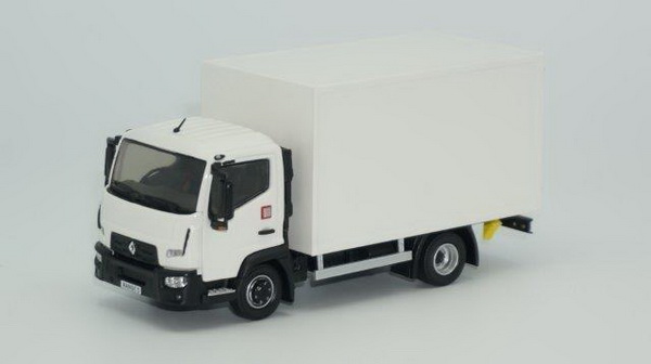 renault trucks d cab 2 m 7.5 t 2014 white 115175 Модель 1:43