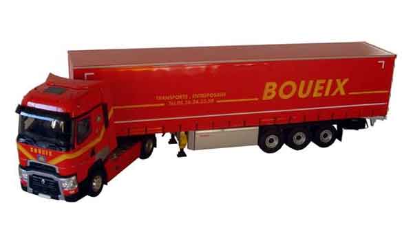 renault trucks t high tautliner c п/прицепом "boueix" 115363 Модель 1:43
