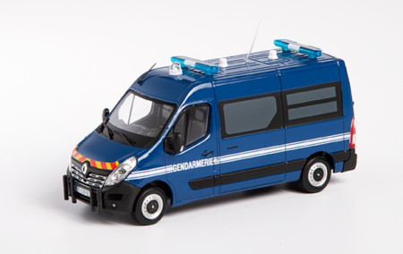 renault master «gendarmerie» (жандармерия Франции) - blue 116428 Модель 1:43