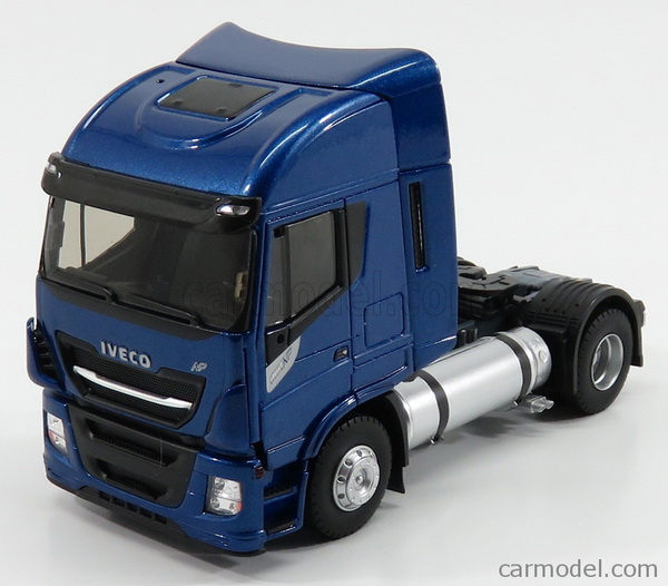 Модель 1:43 IVECO Stralis 460NP Tractor Truck 2-assi - blue (L.E.for CarModel)