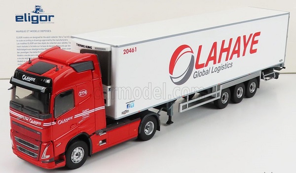 volvo fh 2020 semi frigo lahaye cargo logistics 117153 Модель 1:43