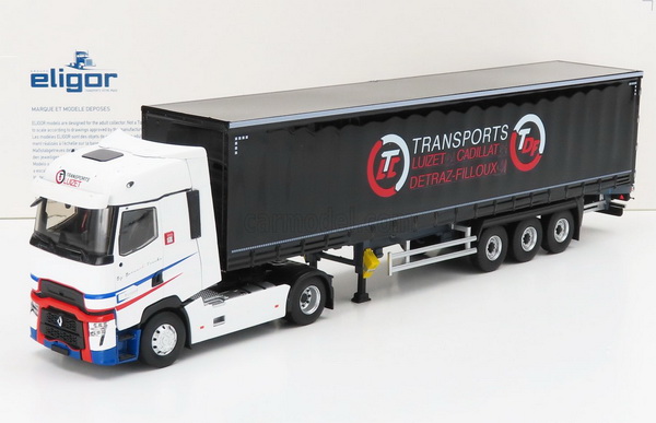 renault t-line high truck luizet transports 2021 117601 Модель 1:43