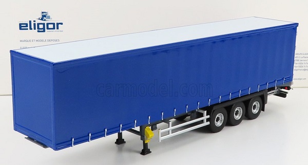 trailer for truck - rimorchio telonato 117625 Модель 1:43