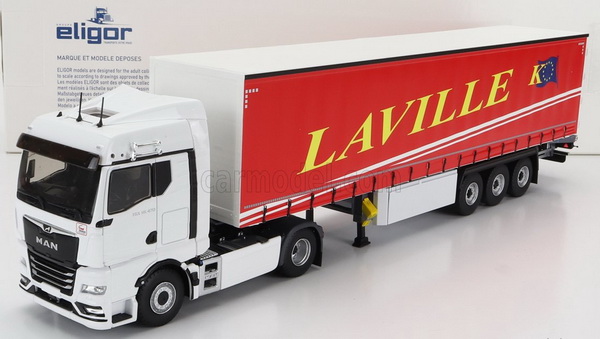 Модель 1:43 MAN TGX 18.470 Laville Transports - 2020