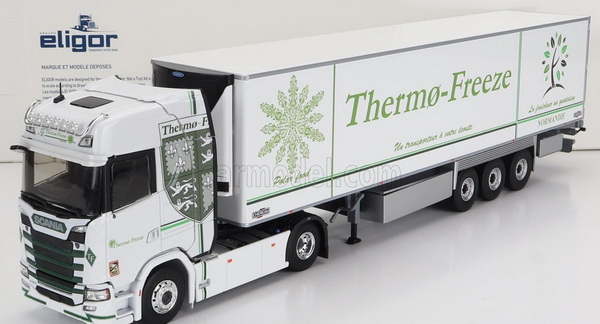 Модель 1:43 Scania S500 Semi-Frigo Thermo-Freeze Transport - 2020