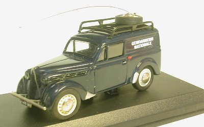 Модель 1:43 Renault Juvaquatre Van «Gendarmerie Nationale»