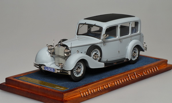 Модель 1:43 Mercedes-Benz Typ 500 W08 Nurburg Pullman-Limousine by Kaiser Wilhelm II (L.E.100pcs)
