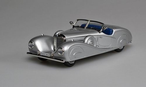 Модель 1:43 Mercedes-Benz 540 K W29 Roadster for King Ghazi I - Ermann and Rossi - Speyer Museum - Open