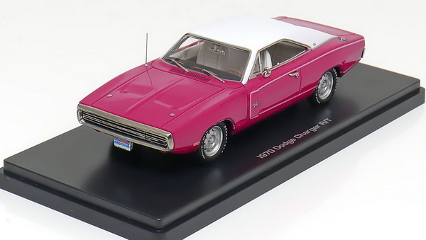 Модель 1:43 Dodge Charger R/T - pink/white
