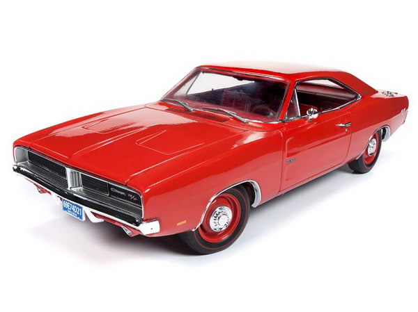 dodge charger r/t (class of 69) - charger red (l.e.1002pcs) AMM1174 Модель 1:18