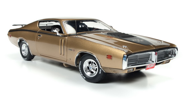 Модель 1:18 Dodge Charger R/T 440 6 Pack 50th Anniversary - gold