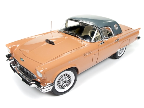 Модель 1:18 Ford Thunderbird 60th Anniversary - coral sand (L.E.252pcs)
