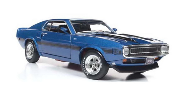 Модель 1:18 FORD SHELBY MUSTANG (ACAPULCO BLUE) 1968