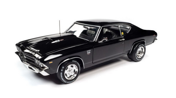 Модель 1:18 Chevrolet Chevelle Baldwin Motion Phase 3 1969 - Black