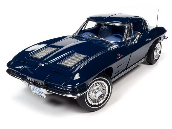 Модель 1:18 Chevrolet Corvette Sting Ray - 1963 - Blue
