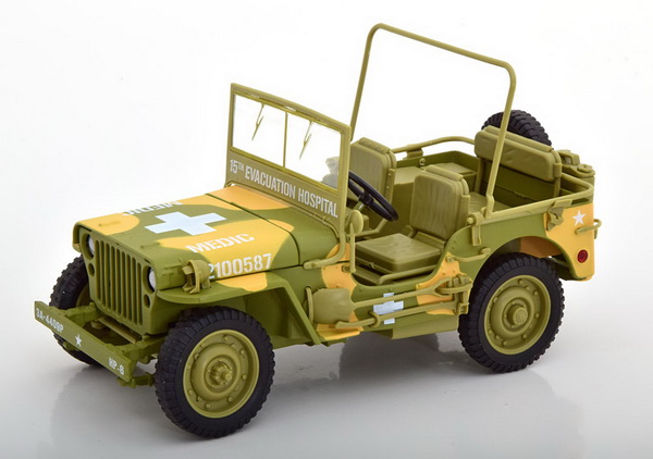 Willys Jeep Medical US Army - camourflage