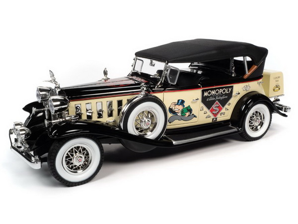 Cadillac V16 Sport Phaeton & Mr. Monopoly Figure 1932