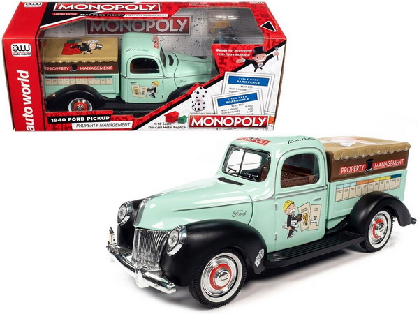 Модель 1:18 Ford Pick Up Monopoly 1940