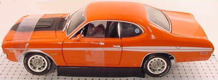 Модель 1:18 Dodge Demon GSS 340 Supercharged Hemi - orange, black interior